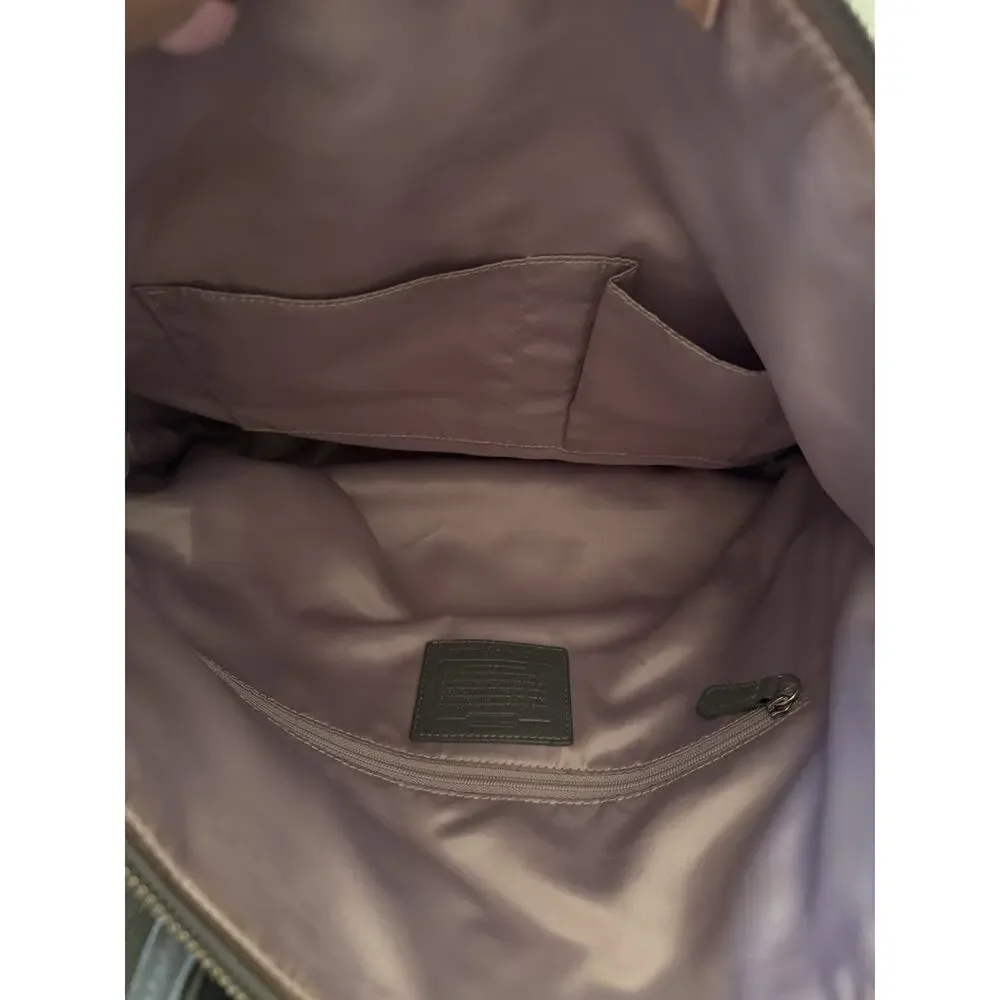 Coach Laura Signature Tote Bag